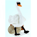 Stuffed White Swan