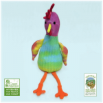 Organic Stuffed Tie Dye Chicken