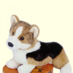 Tri Colored Stuffed Corgi