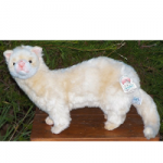 Handmade Plush Cream Ferret