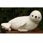 Wild Republic Plush Stuffed White Seal