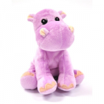 Purplish Baby Stuffed Hippo